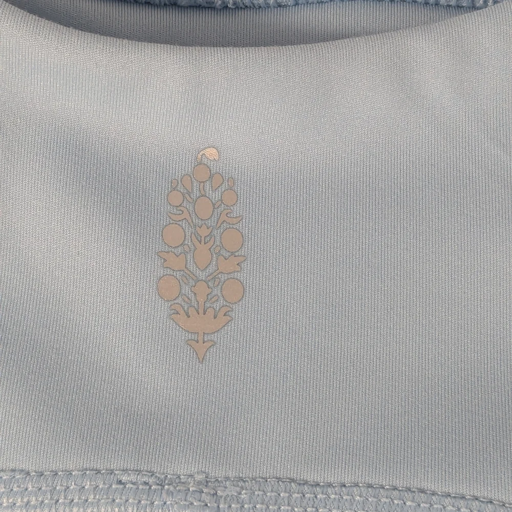 New Free People Movement Back It Up Women's Light Blue Jumpsuit Size Extra Small - Picture 6 of 12